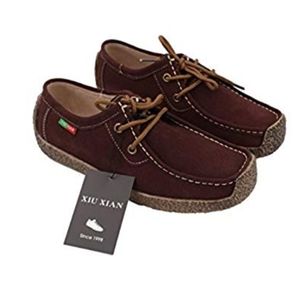 NWOT XIU XIAN Coffee Brown Snail Casual sz 39